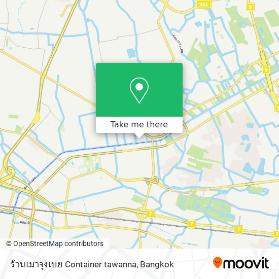 ร้านเมาจุงเบย Container tawanna map