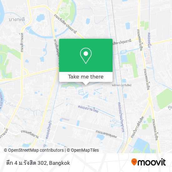 ตึก 4 ม.รังสิต 302 map