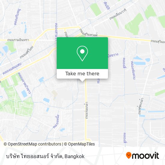 บริษัท ไทยออสนอร์ จำกัด map