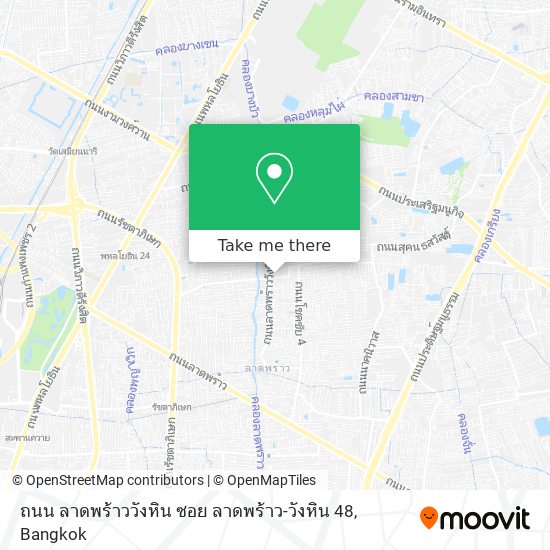 ถนน ลาดพร้าววังหิน ซอย ลาดพร้าว-วังหิน 48 map