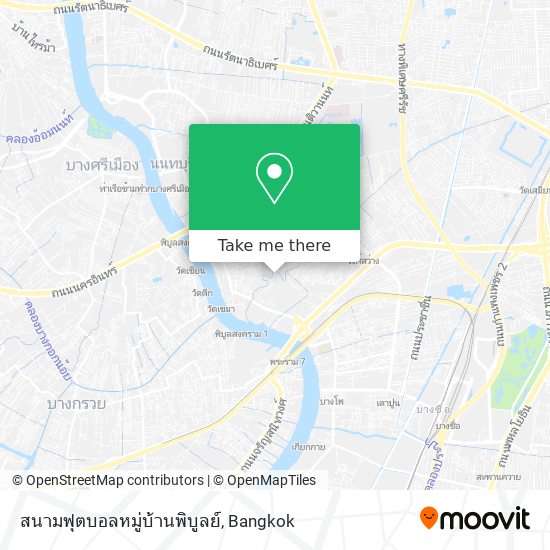 สนามฟุตบอลหมู่บ้านพิบูลย์ map