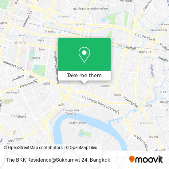 The BKK Residence@Sukhumvit 24 map