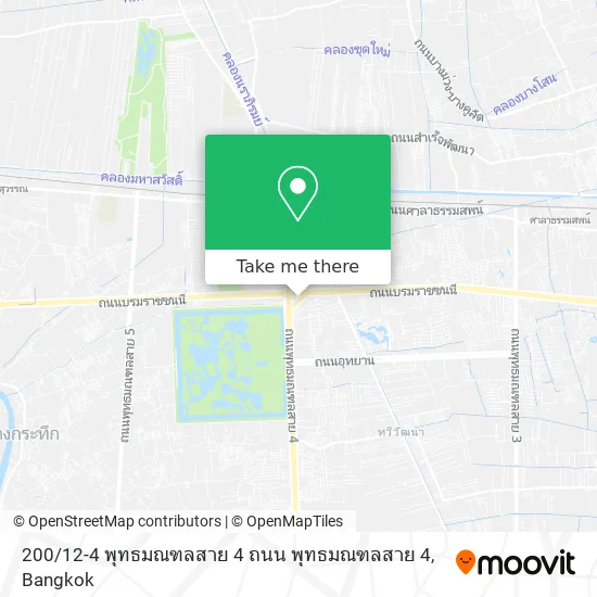200 / 12-4 พุทธมณฑลสาย 4 ถนน พุทธมณฑลสาย 4 map