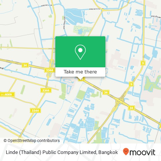 Linde (Thailand) Public Company Limited map