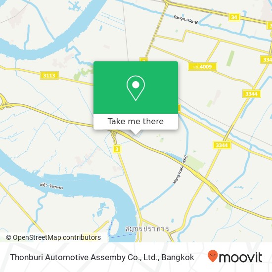 Thonburi Automotive Assemby Co., Ltd. map