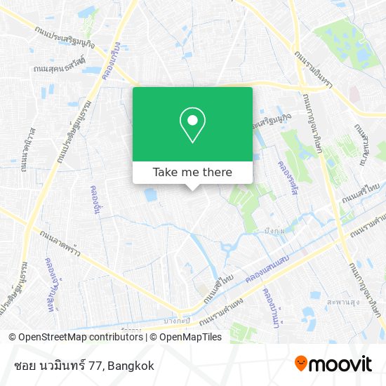 ซอย นวมินทร์ 77 map