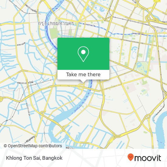 Khlong Ton Sai map