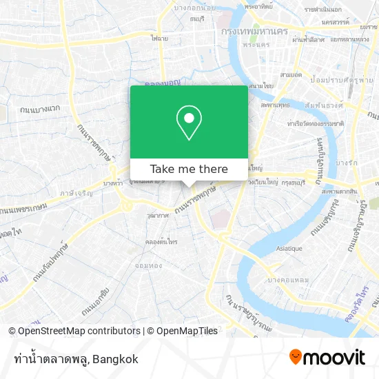 ท่าน้ำตลาดพลู map