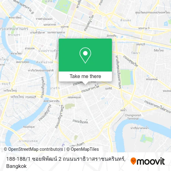 188-188 / 1 ซอยพิพัฒน์ 2 ถนนนราธิวาสราชนครินทร์ map