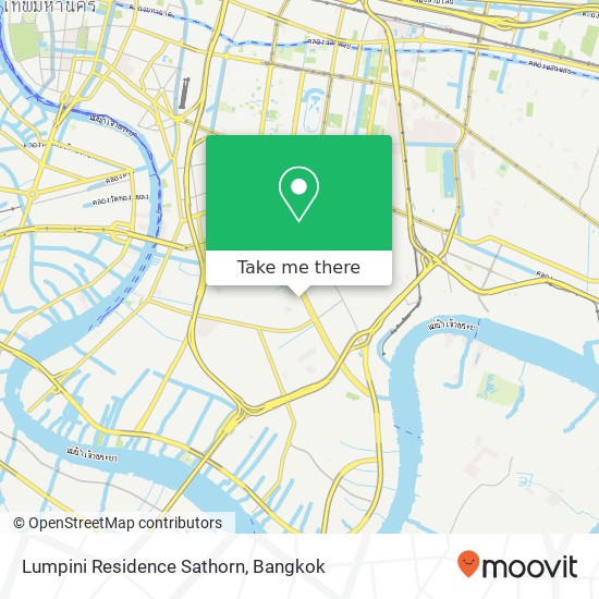 Lumpini Residence Sathorn map