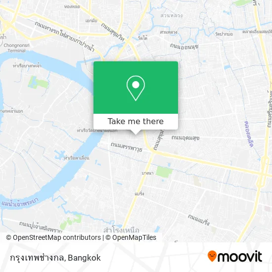 กรุงเทพช่างกล map