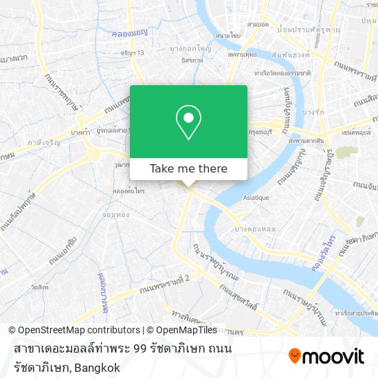 สาขาเดอะมอลล์ท่าพระ 99 รัชดาภิเษก ถนน รัชดาภิเษก map