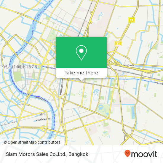 Siam Motors Sales Co.,Ltd. map