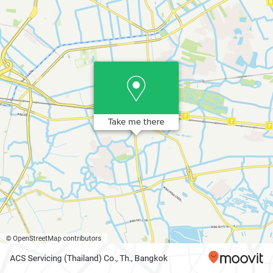 ACS Servicing (Thailand) Co., Th. map