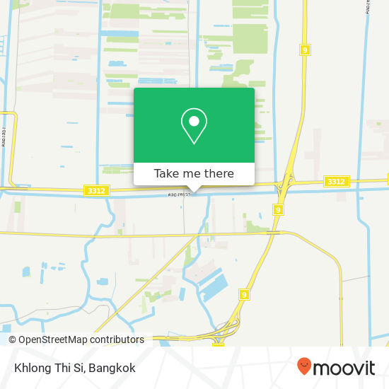 Khlong Thi Si map