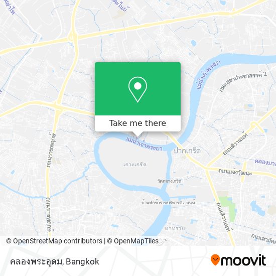 คลองพระอุดม map