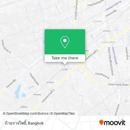 บ้านรางโพธิ์ map