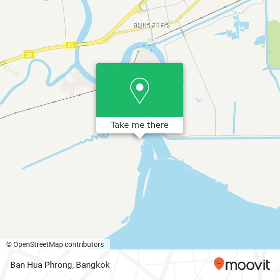 Ban Hua Phrong map