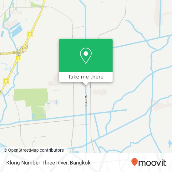 Klong Number Three River map