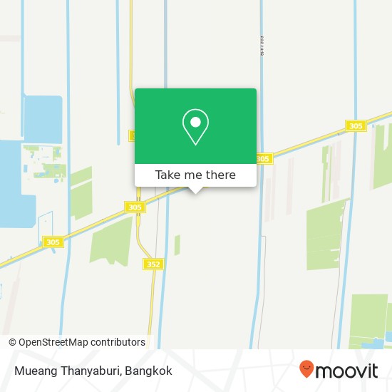 Mueang Thanyaburi map