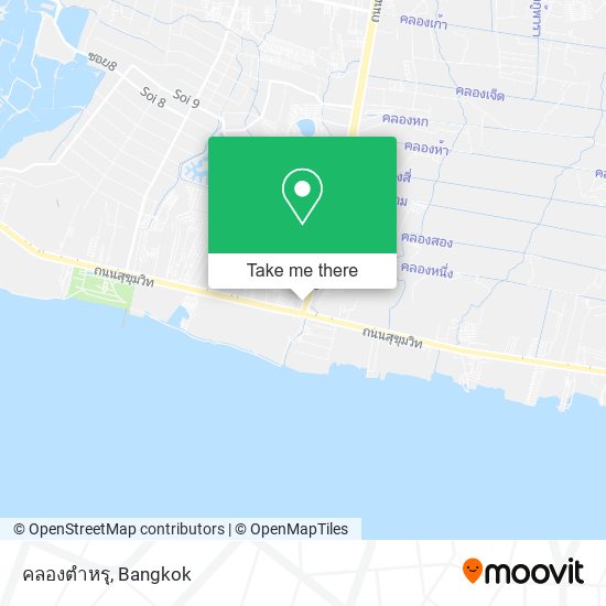 คลองตำหรุ map