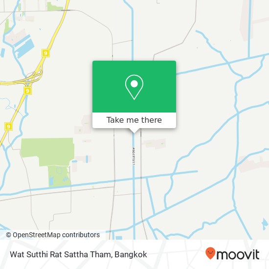 Wat Sutthi Rat Sattha Tham map