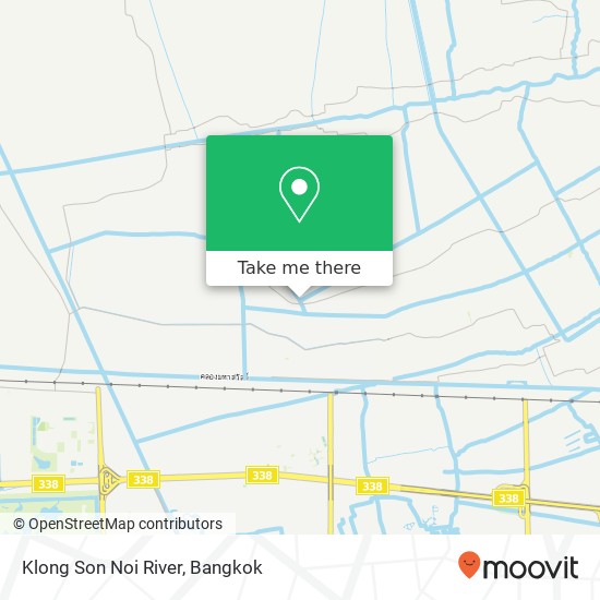 Klong Son Noi River map