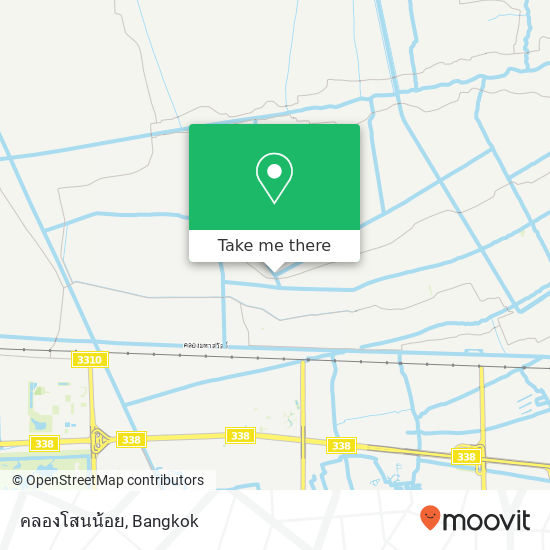 คลองโสนน้อย map