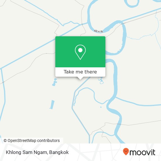 Khlong Sam Ngam map