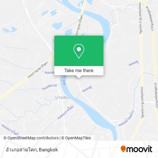 อำเภอสามโคก map