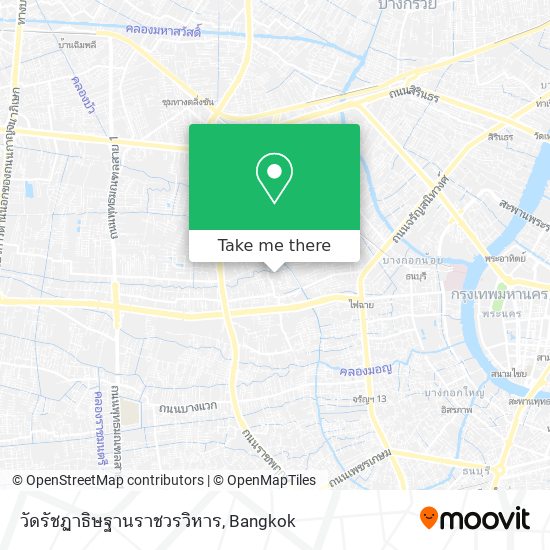 วัดรัชฏาธิษฐานราชวรวิหาร map