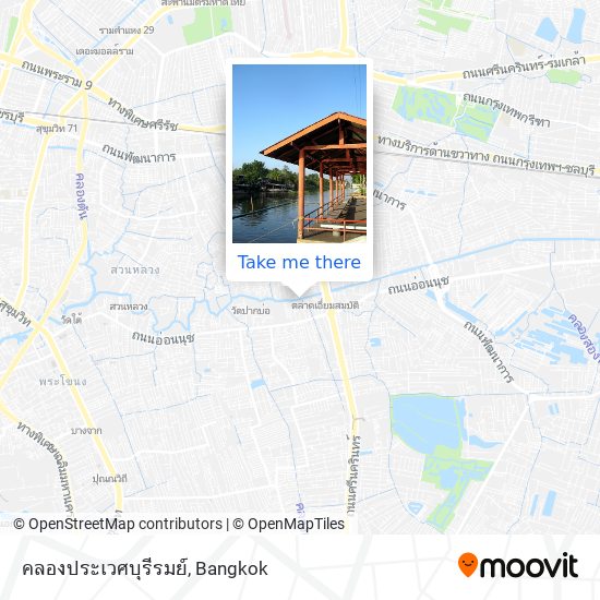 คลองประเวศบุรีรมย์ map