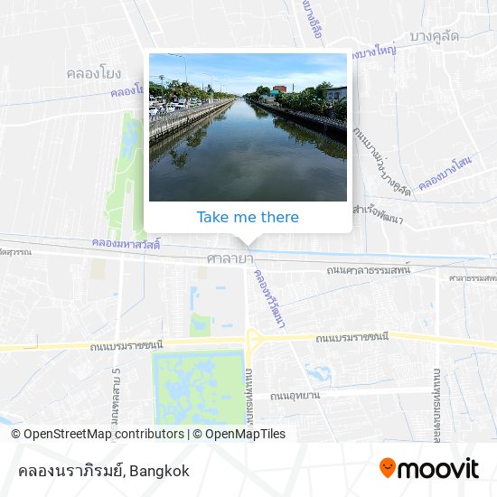 คลองนราภิรมย์ map