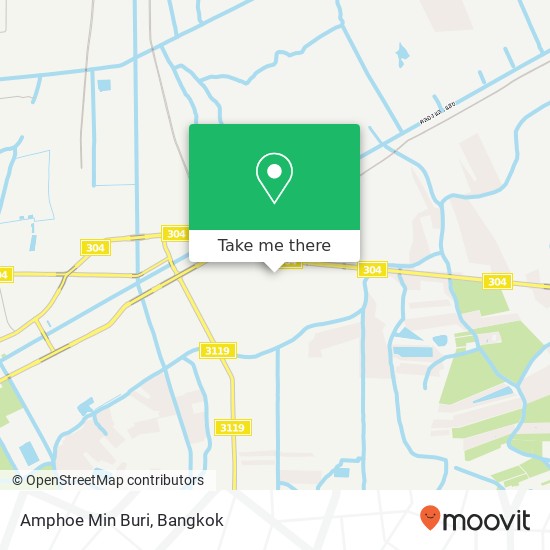 Amphoe Min Buri map
