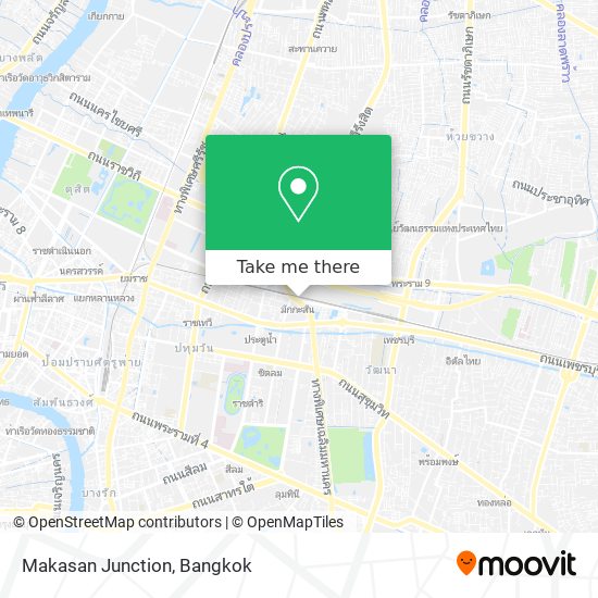 Makasan Junction map