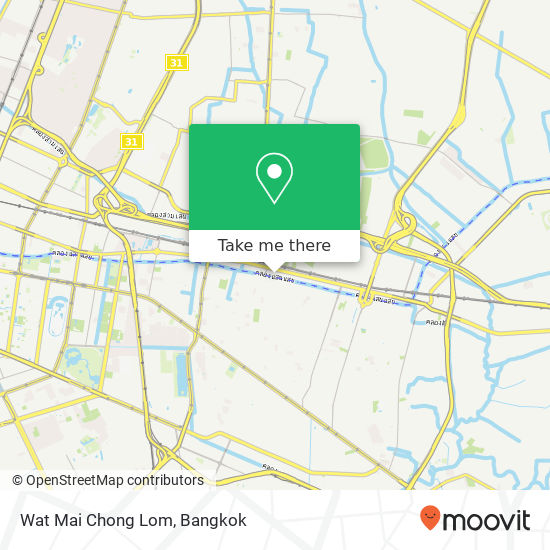 Wat Mai Chong Lom map