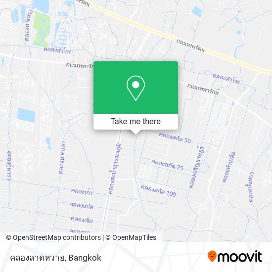 คลองลาดหวาย map