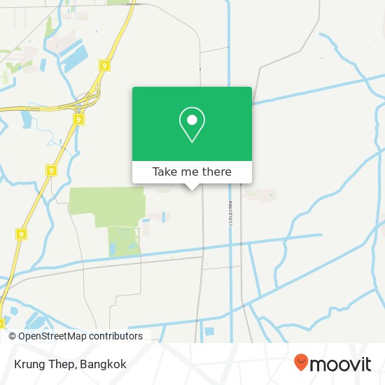 Krung Thep map