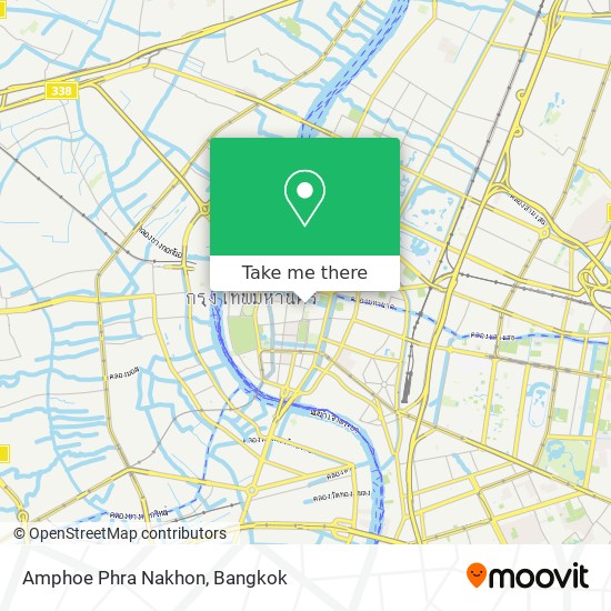 Amphoe Phra Nakhon map