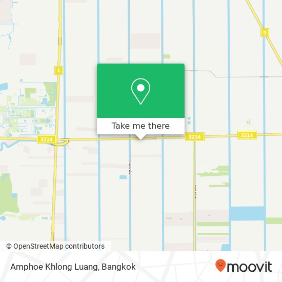 Amphoe Khlong Luang map
