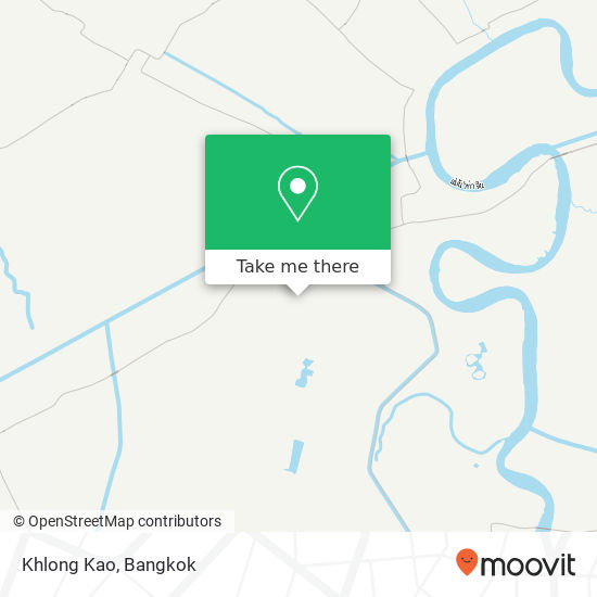 Khlong Kao map