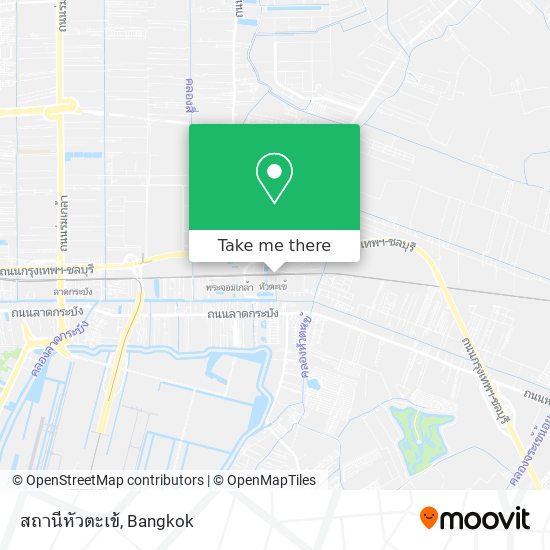 สถานีหัวตะเข้ map