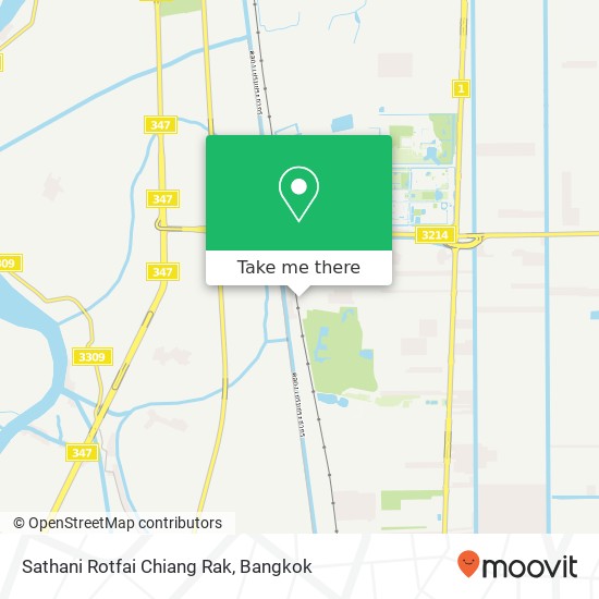 Sathani Rotfai Chiang Rak map