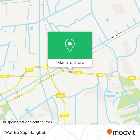 Wat Bo Sap map