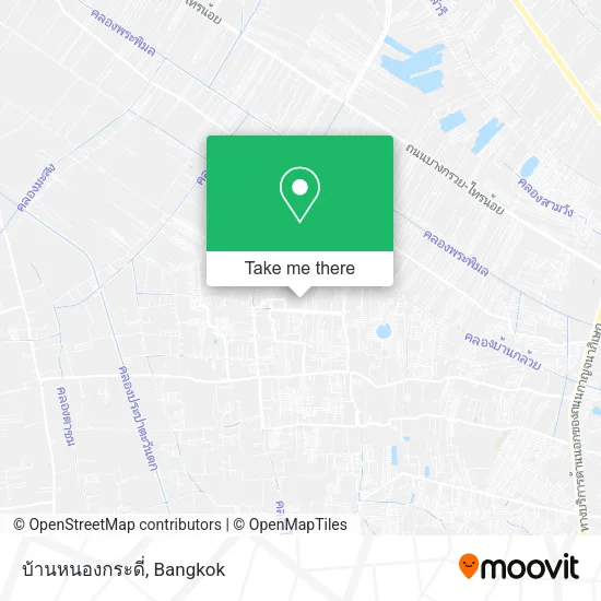 บ้านหนองกระดี่ map