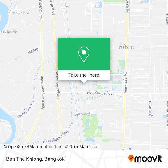 Ban Tha Khlong map