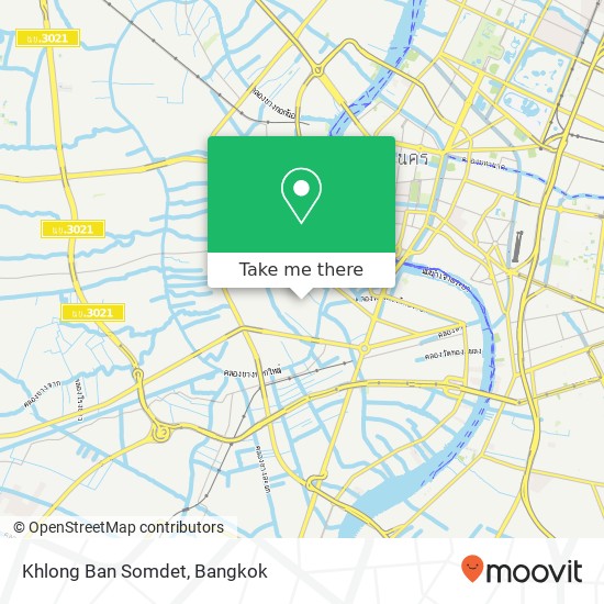 Khlong Ban Somdet map
