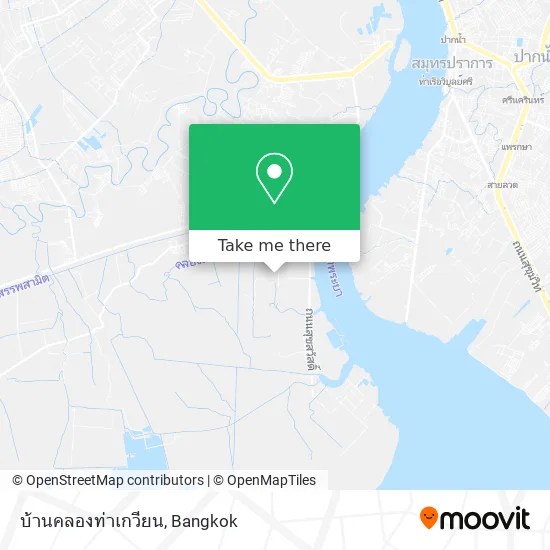 บ้านคลองท่าเกวียน map