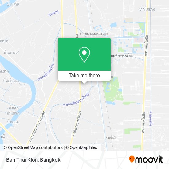 Ban Thai Klon map