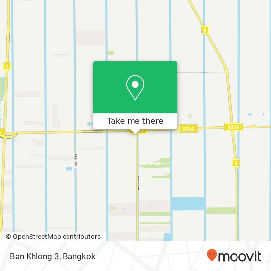 Ban Khlong 3 map
